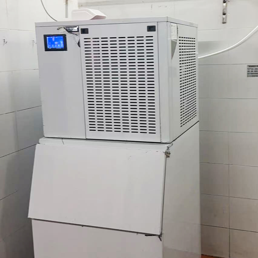 300公斤纯雪花制冰机交付佛山 某生蚝店