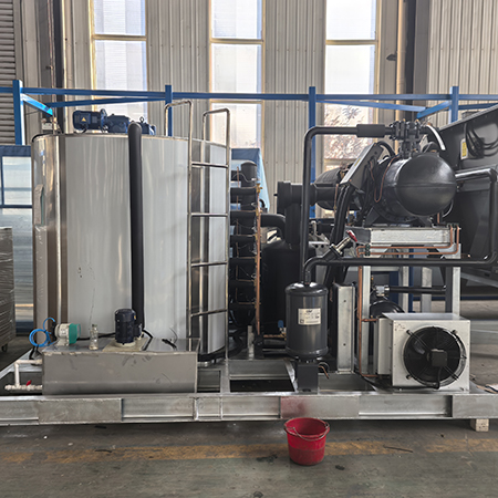 20吨工业片冰机即将发往福州某食品厂